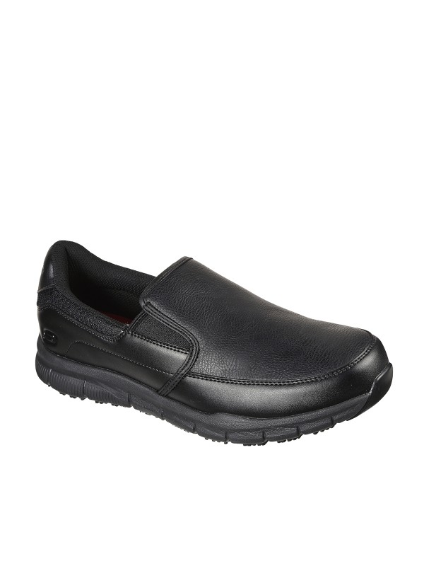 SKECHERS Work Relaxed Fit: Nampa - Groton SR 57242 NEGRO