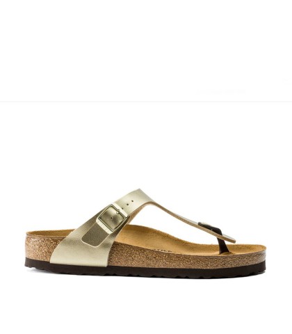 SANDALIA PLANA UNA TIRA GIZEH BEIGE