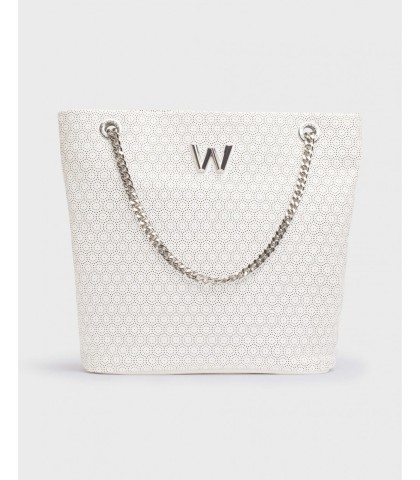 Bolso Sopper Lily Blanco